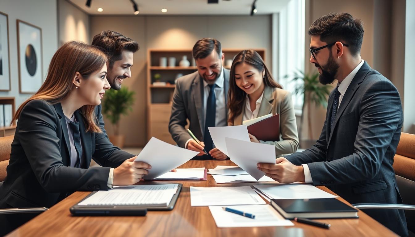 Commercial agreement discussion